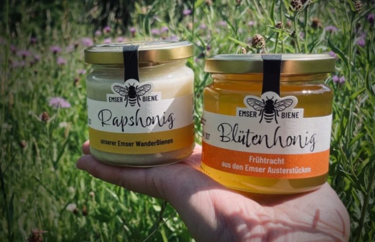 Emser Biene Blütenhonig und Rapshonig Honig